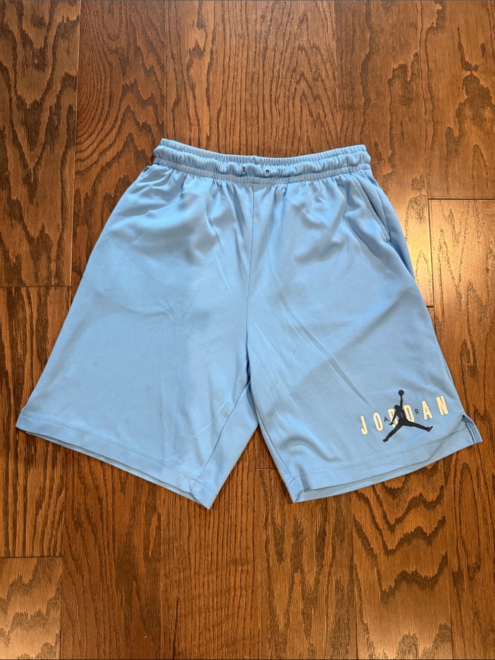 Jordan kids  Sky Blue Athletic Basketball Shorts with Jumpman Logo